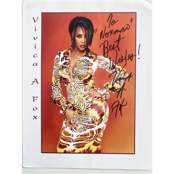 Kill Bill Vivica A. Fox signed photo
