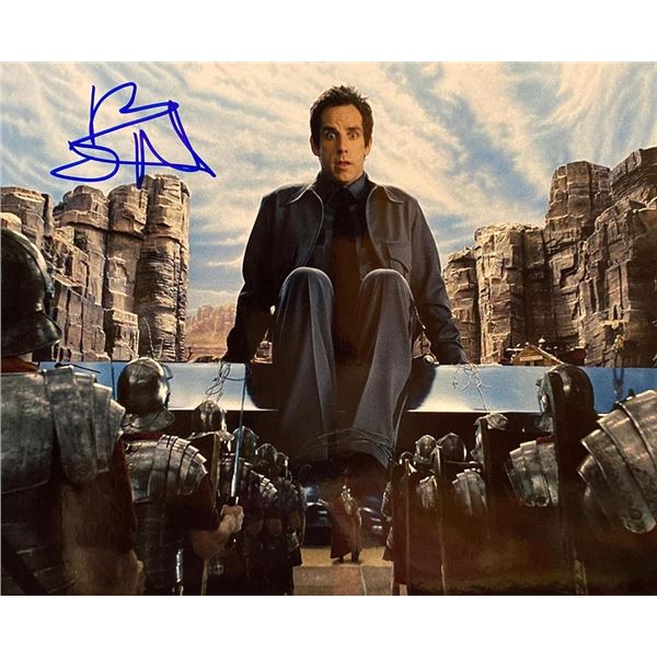 Night at the Museum Ben Stiller signed movie photo