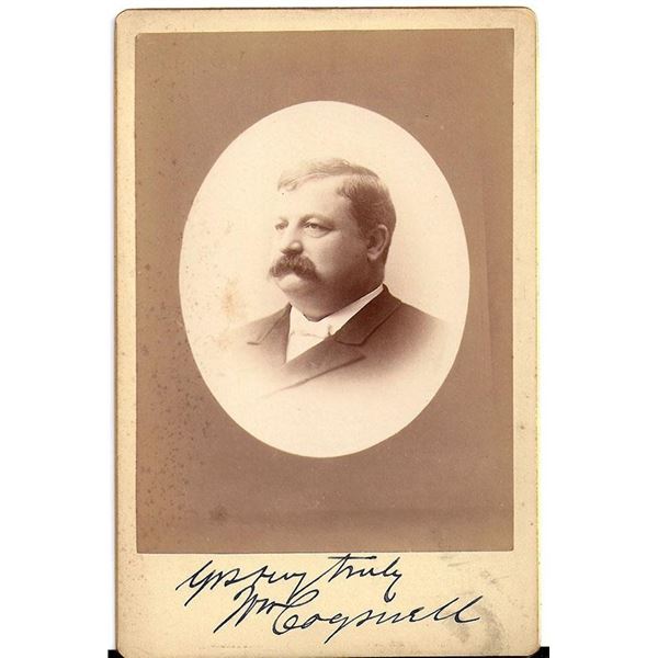 Brigadier General William Cogswell Signed Civil War Photo