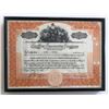 Image 1 : Framed Lindberg Engineering Company Stock Certificate