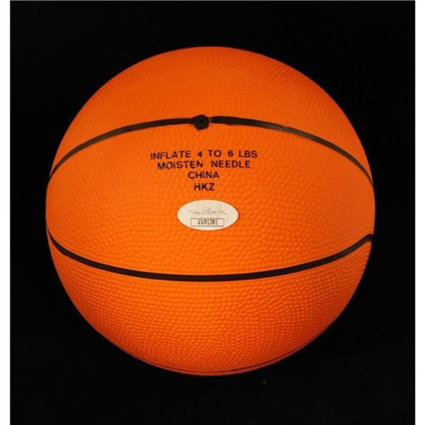 Golden State Warriors Joe Smith Signed Wilson 8" Mini Basketball 1995 #1 Draft Pick JSA Authenticate