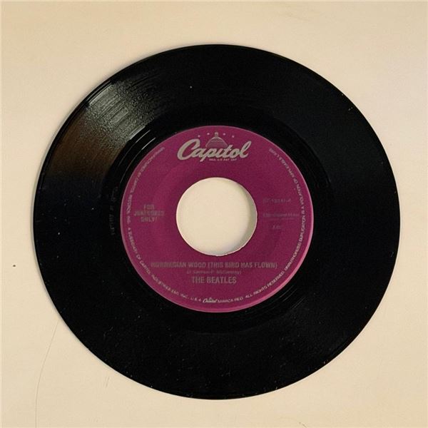 The Beatles Norwegian Wood 45 Album