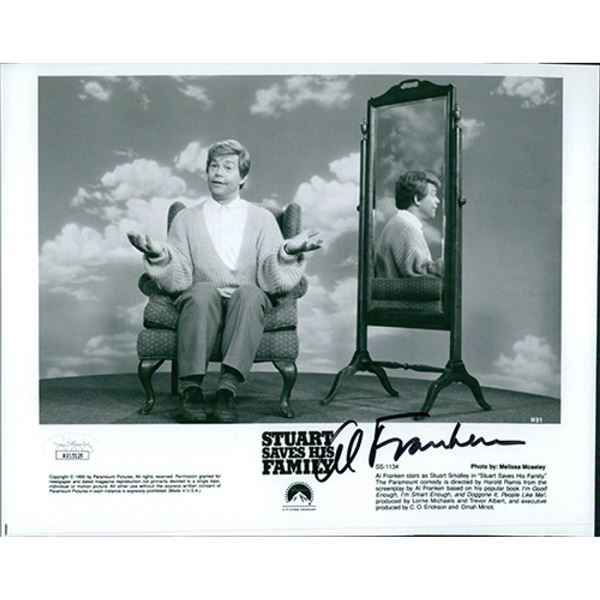 Stuart Save His Family Al Franken signed movie photo. JSA Authenticated
