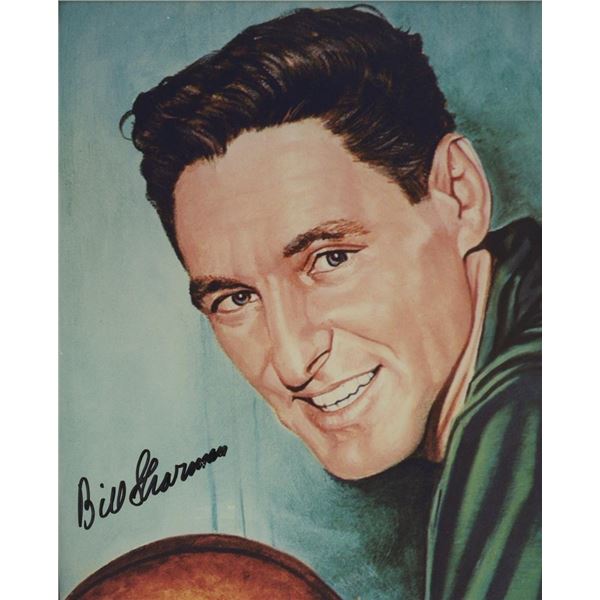 Bill Sharman signed photo