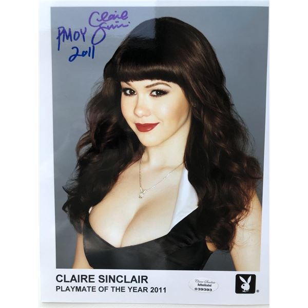 2011 Playboy Model of the Year signed photo