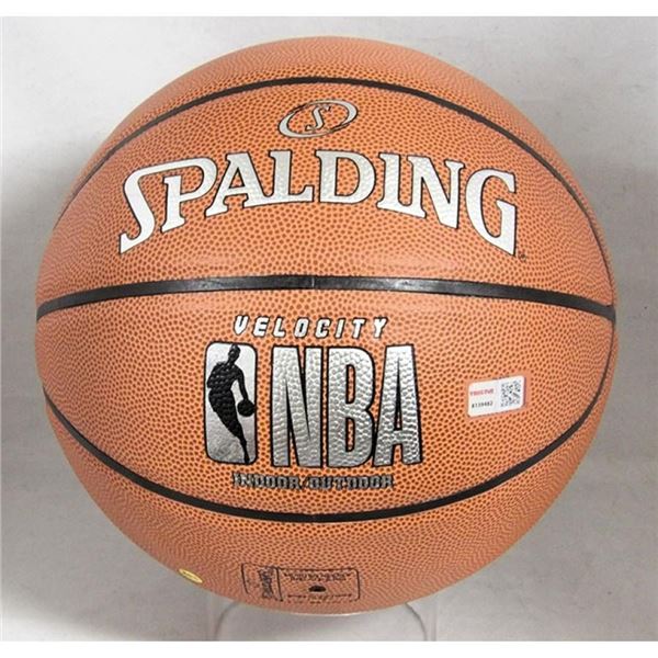 Houston Rockets Calvin Murphy Signed Spalding Indoor Outdoor Basketball TRISTAR Authenticated