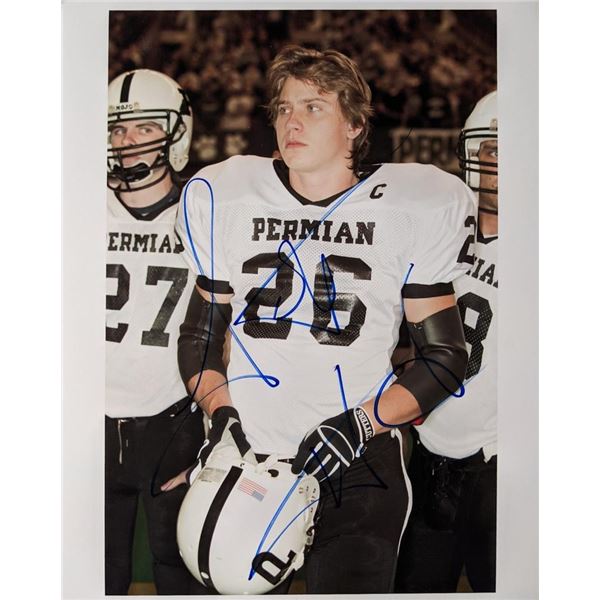 Friday Night Lights Garrett Hedlund signed photo