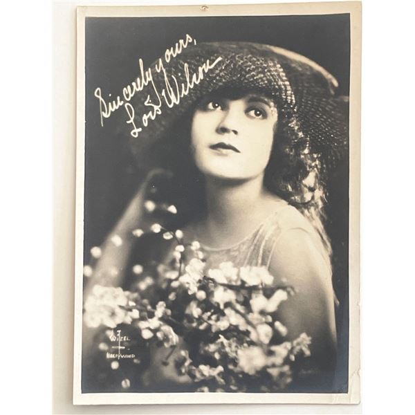 Lois Wilson facsimile signed vintage photo