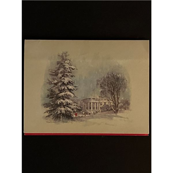 36th President Lyndon B. Johnson Christmas Card