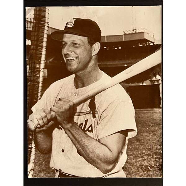 Major League Baseball Hall of Famer Stan Musial Unsigned Photo