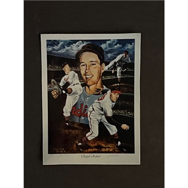MLB Cleveland Indians Bob Feller Photo