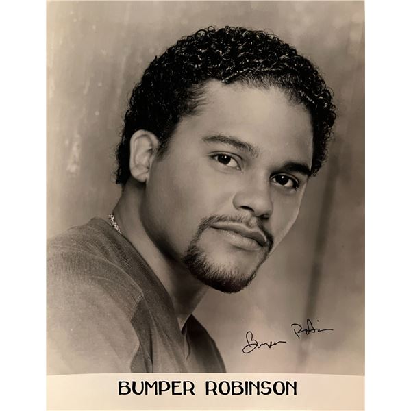Bumper Robinson facsimile signed photo. 8x10 inches