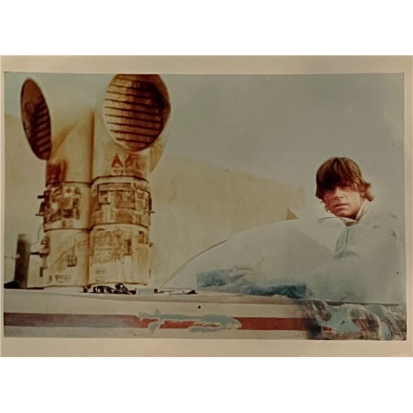 Vintage Star Wars Luke Skywalker Mark Hamill Movie Photo