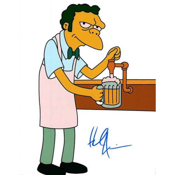 The Simpsons Hank Azaria facsimile signed photo