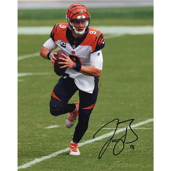 Cincinnati Bengals Joe Burrow facsimile signed  photo