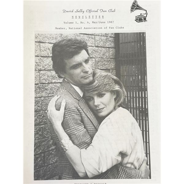 David Selby fan club booklet