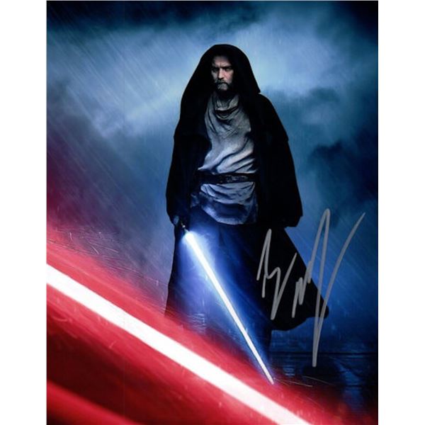 Star Wars Ewan McGregor facsimile signed photo