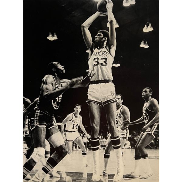 Kareem Abdul Jabbar Vintage Photo