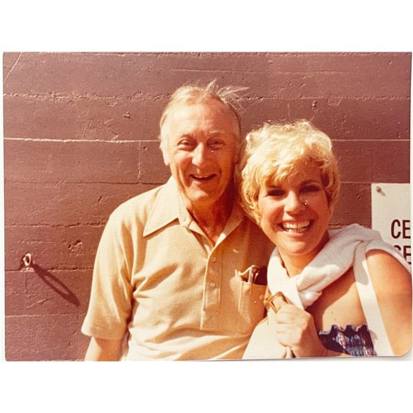 Karen Morrow and fan photo