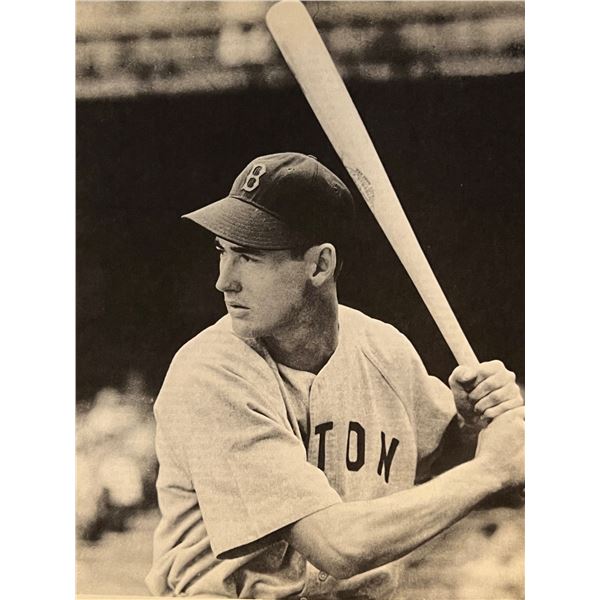 Boston Red Sox Ted Williams Vintage Photo