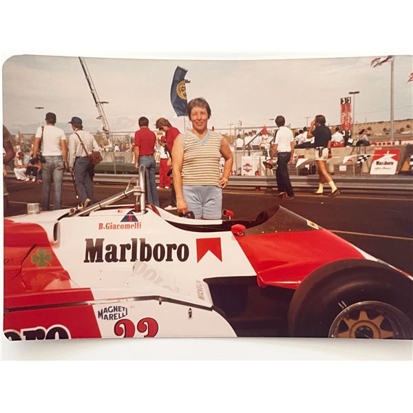 Formula One Bruno Giacomelli's car photo