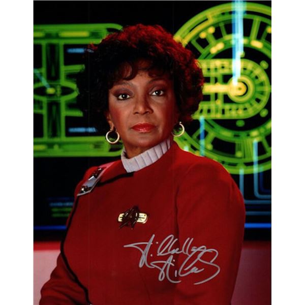 Star Trek Nichelle Nichols facsimile signed photo