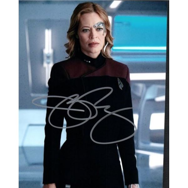 Star Trek Jeri Ryan facsimile signed photo
