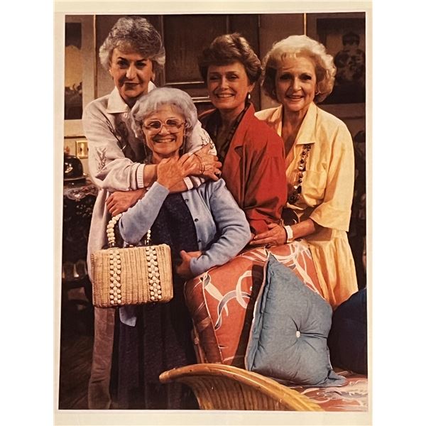 The Golden Girls with Betty White Unsigned Photo