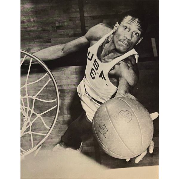 Boston Celtics Bill Russell Vintage Photo