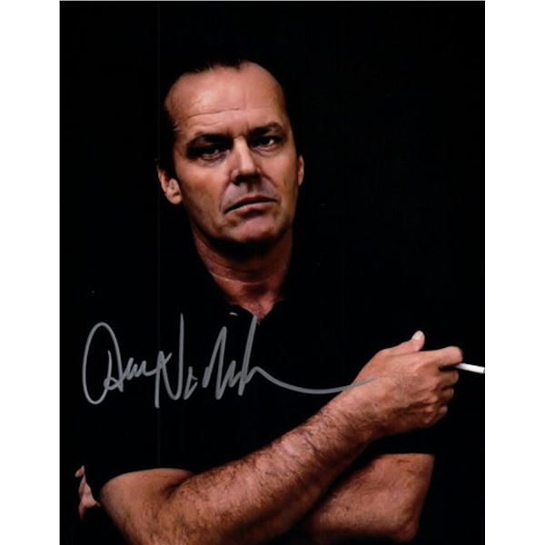 Jack Nicholson facsimile signed photo