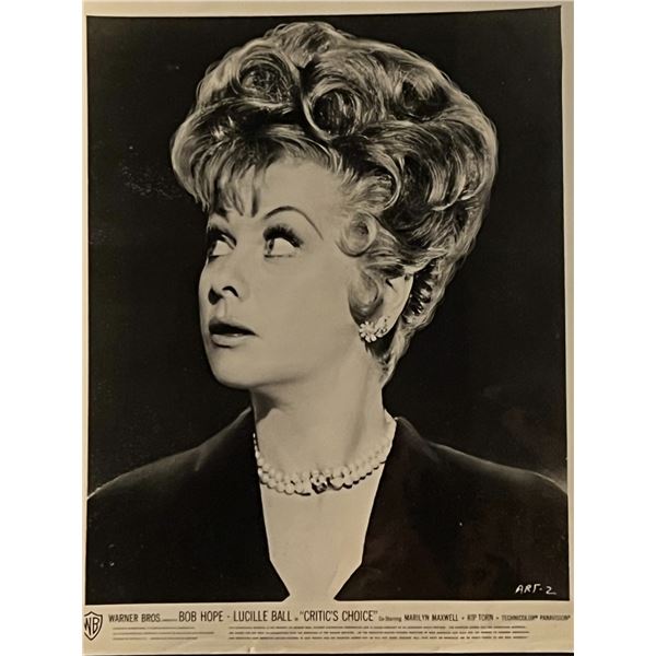 Vintage Movie Critic's Choice with Lucille Ball Unsigned Photo