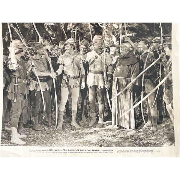 The Bandit of Sherwood Forest original 1945 vintage photo