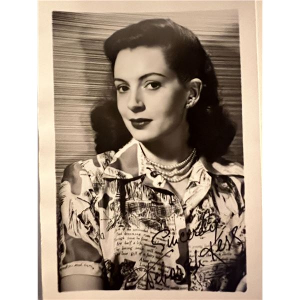 Deborah Kerr facsimile signed photo