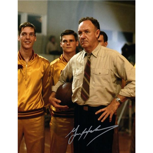 Gene Hackman Hoosiers facsimile signed movie photo