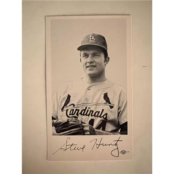 Steve Huntz facsimile signed photo. 3x5 inches