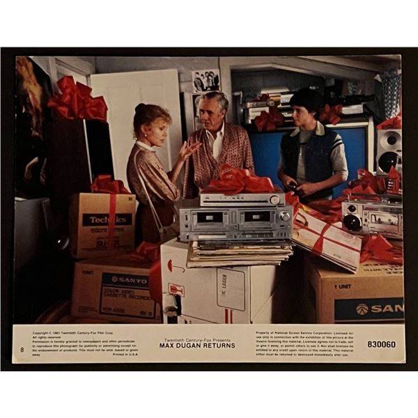 1983 Max Dugan Returns Movie Photo