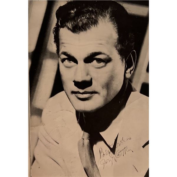 Joseph Cotten facsimile signed photo. 3x5 inches