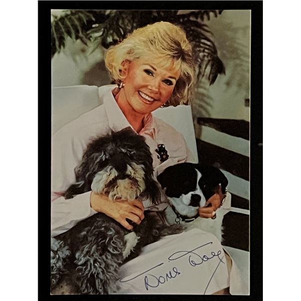 The Man Who Knew Too Much Doris Day Facsimile Signed Photo