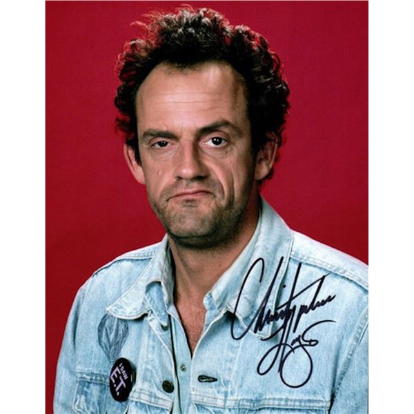 Taxi Christopher Lloyd facsimile signed photo