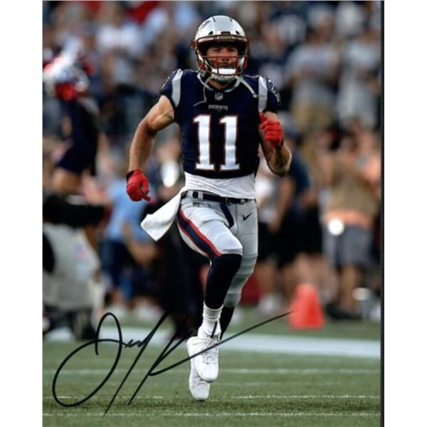 New England Patriots Julian Edelman facsimile signed photo