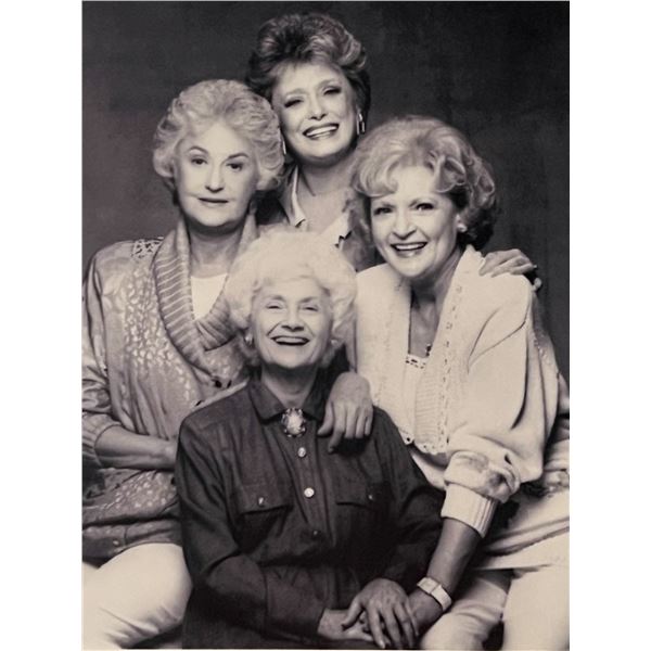 The Golden Girls with Betty White Unsigned Photo