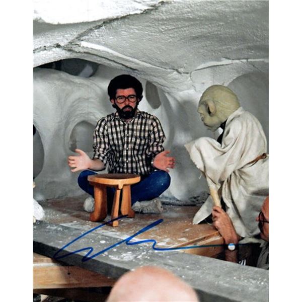 Star Wars George Lucas facsimile signed photo