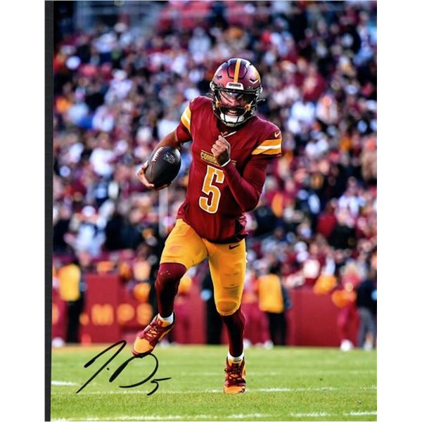 Washington Commanders Jayden Daniels facsimile signed photo