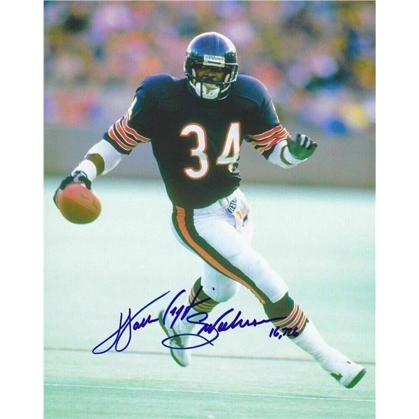 Walter Payton facsimile signed  photo