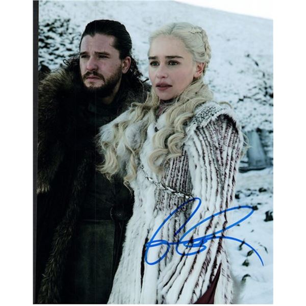 Game of Thrones Emilia Clarke facsimile signed photo
