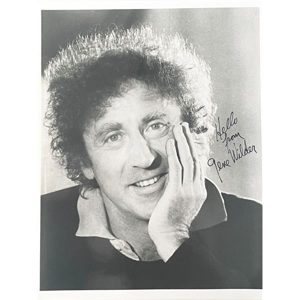 Gene Wilder facsimile  signed photo