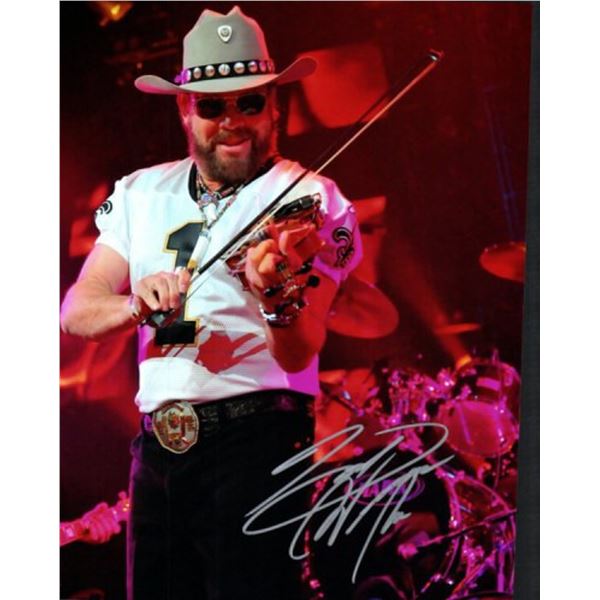 Hank Williams Jr. facsimile signed photo