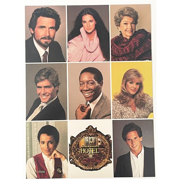 Hotel cast photo card