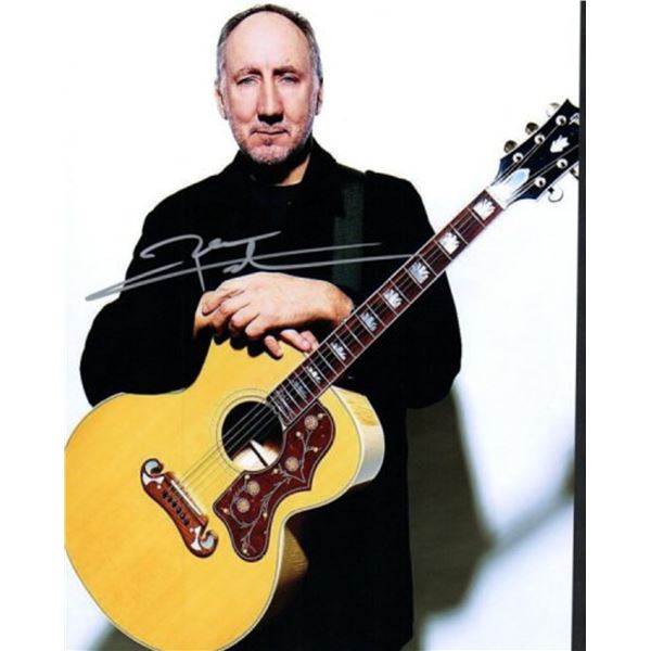 The Who Pete Townshend facsimile signed photo