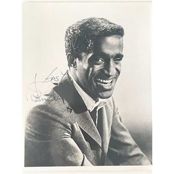 Sammy Davis Jr. signed photo